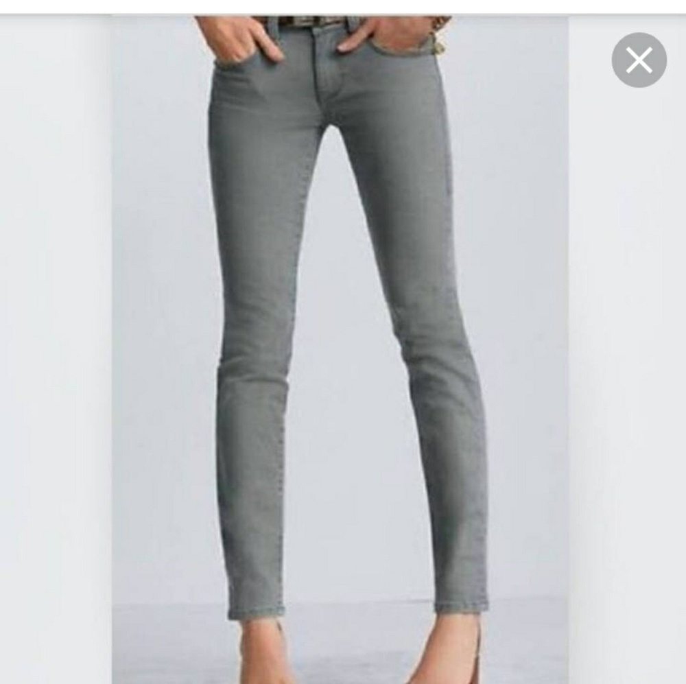 CAbi Gray bree Jeans Style # 326. Size 0
